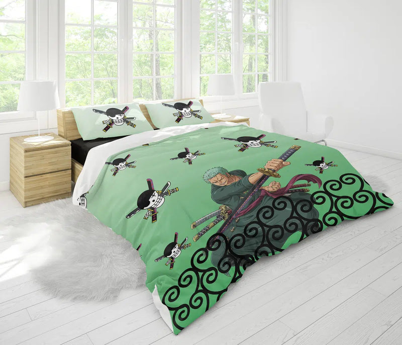 Zoro One Piece Bedding Set