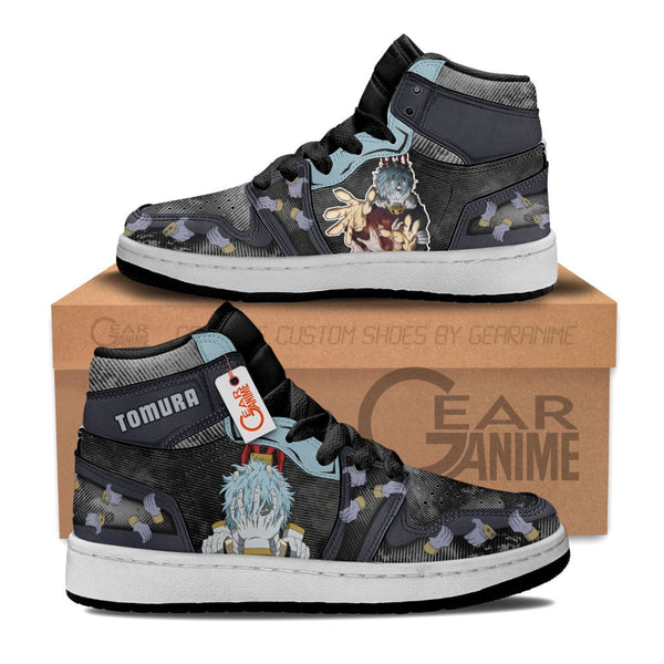 Tomura Shigaraki Kids J1 Sneakers Anime Personalized