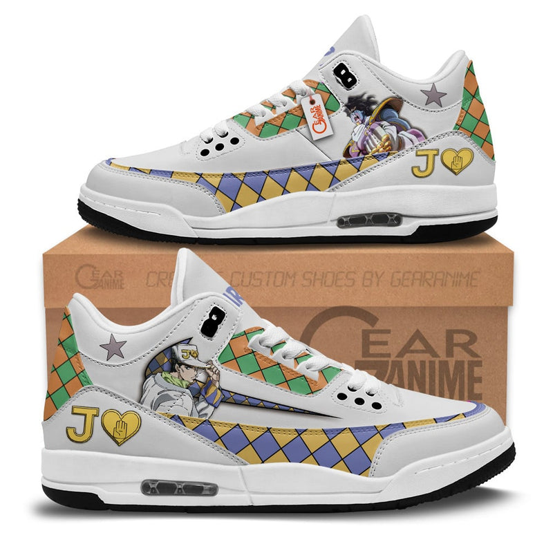 Jotaro Kujo Sneakers J3 Anime Shoes