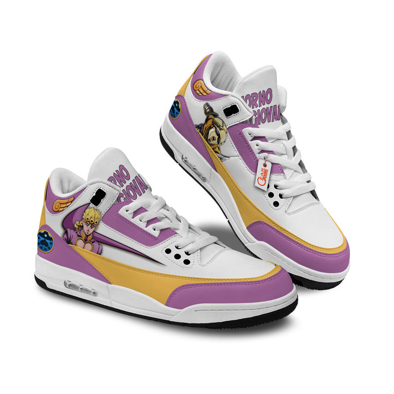 Giorno Giovanna Sneakers J3 Anime Shoes