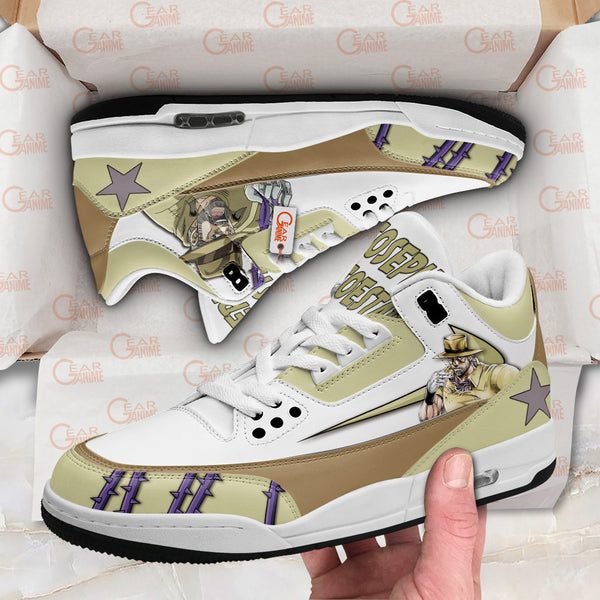 Joseph Joestar Old Sneakers J3 Anime Shoes