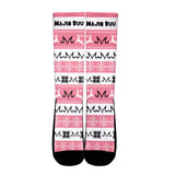 Majin Buu Symbol Christmas Ugly Socks