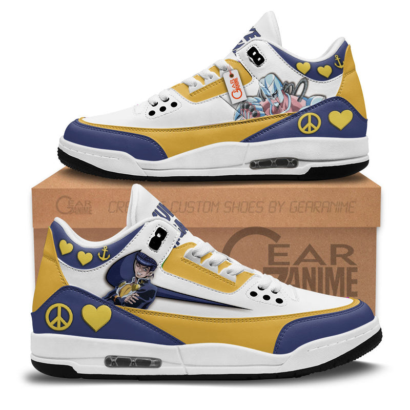 Josuke Higashikata Sneakers J3 Anime Shoes