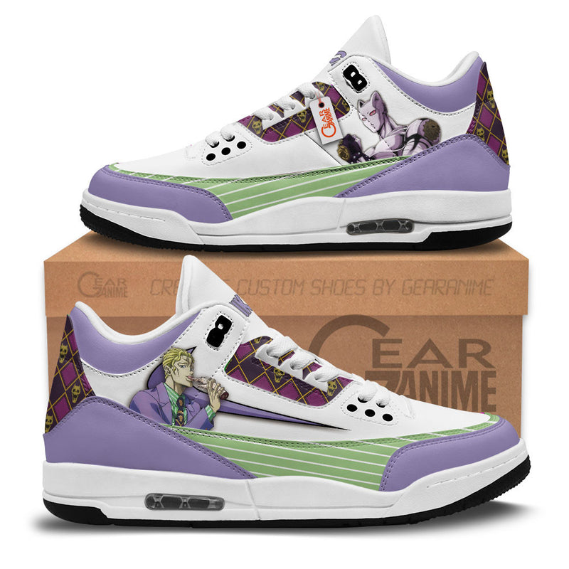 Yoshikage Kira Sneakers J3 Anime Shoes