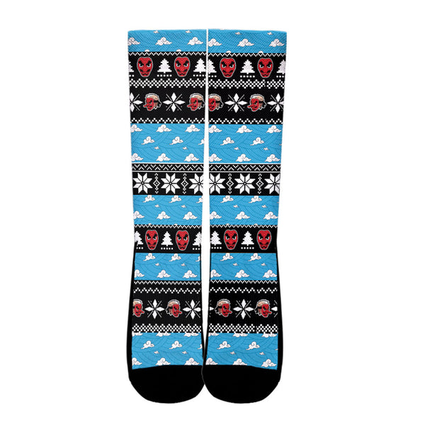 Sakonji Urokodaki Christmas Ugly Socks