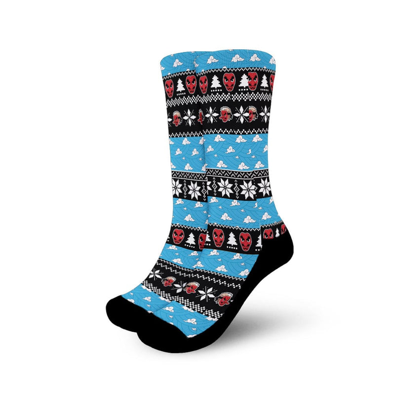 Sakonji Urokodaki Christmas Ugly Socks