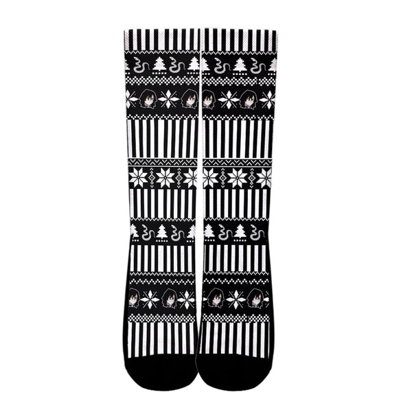 Obanai Iguro Christmas Ugly Socks