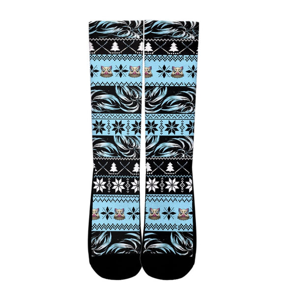 Inosuke Christmas Ugly Socks