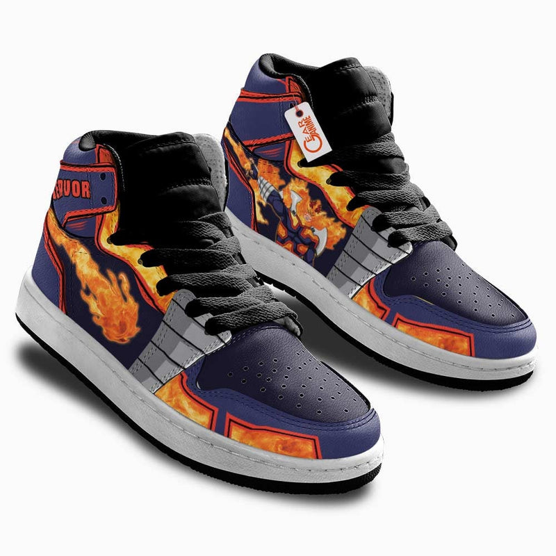 Endeavor Kids J1 Sneakers Anime Personalized