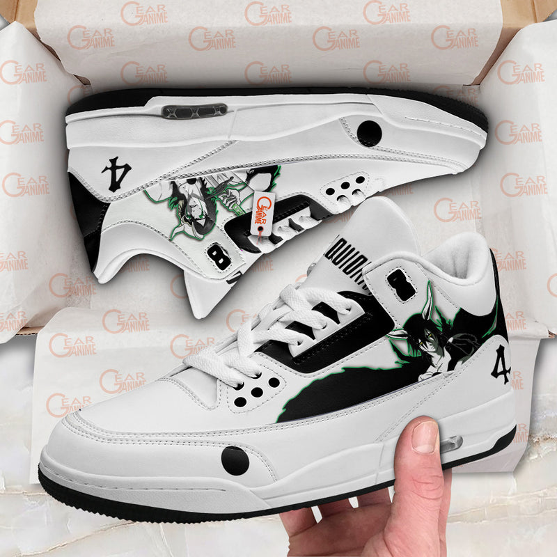 Ulquiorra Cifer Sneakers J3 Anime Shoes