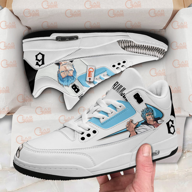 Grimmjow Jaegerjaquez Sneakers J3 Anime Shoes