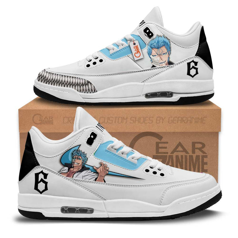 Grimmjow Jaegerjaquez Sneakers J3 Anime Shoes