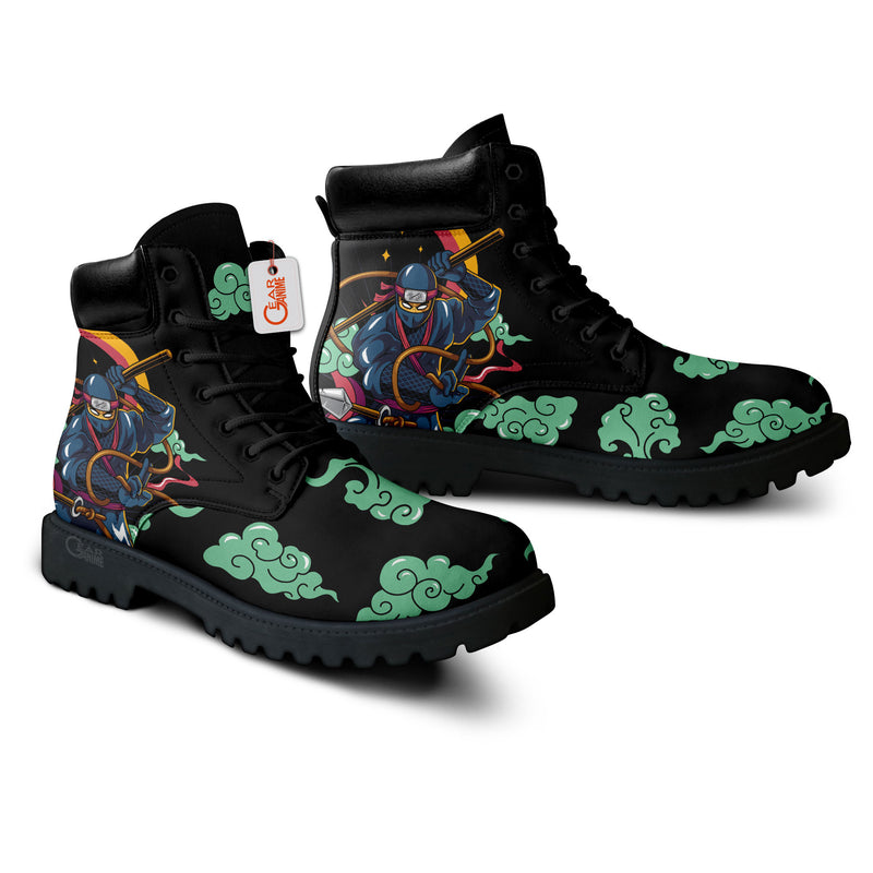 Japan Ninja Shinobi Boots Anime Custom Shoes