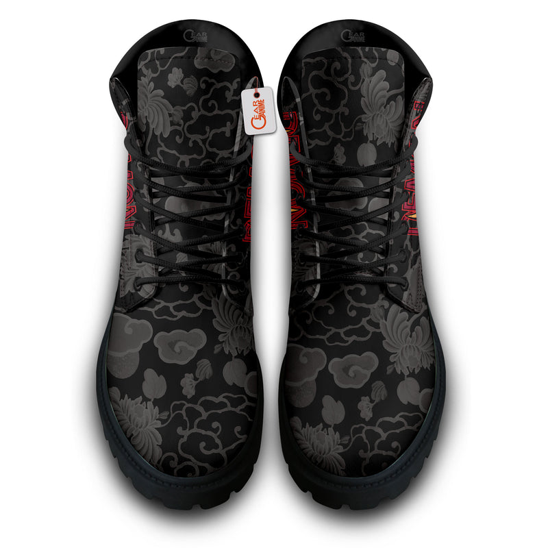 Japan Demon Oni Mask Boots Anime Custom Shoes