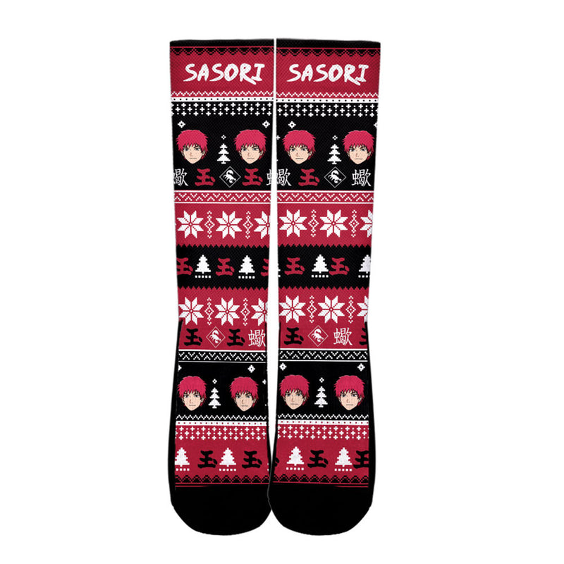 Sasori Christmas Ugly Socks