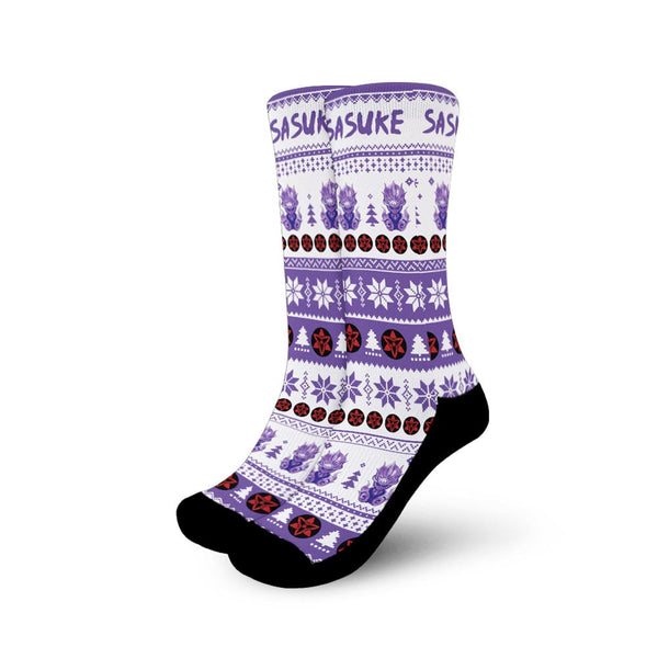 Sasuke Susanoo Christmas Ugly Socks