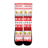 Minato Namikaze Christmas Ugly Socks