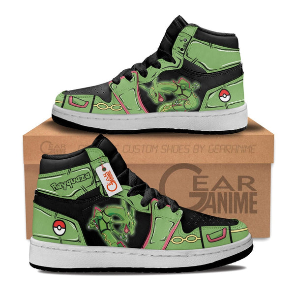 Rayquaza Kids Shoes Personalized