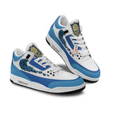 Blue Rose J3 Sneakers Custom Anime