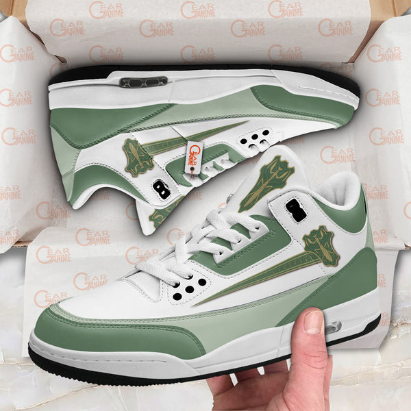 Green Mantis J3 Sneakers Custom Anime