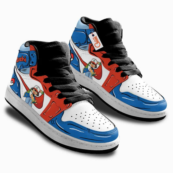 Ash Ketchum Kids Shoes Personalized