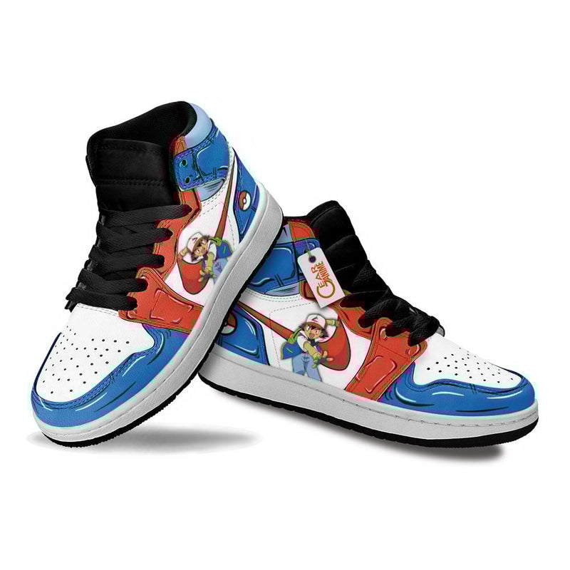 Ash Ketchum Kids Shoes Personalized