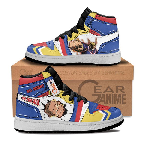 All Might Kids Shoes Personalized