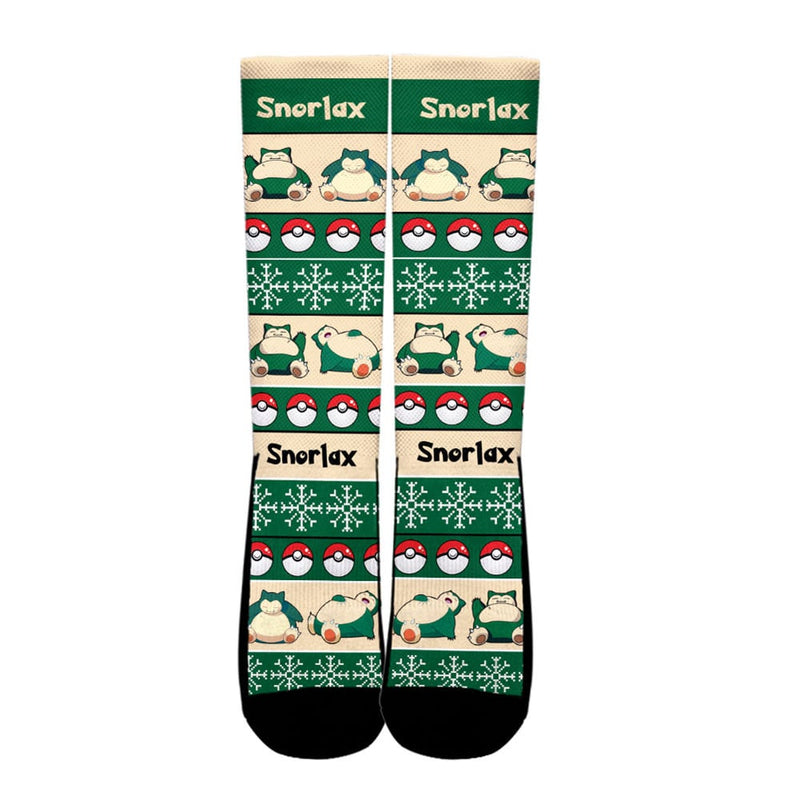 Snorlax Christmas Ugly Socks NTT0108