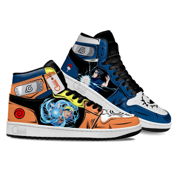 Uzumaki and Sasuke J1 Sneakers Anime Shoes