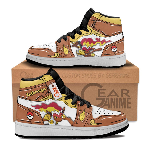 Infernape Kids Shoes Personalized