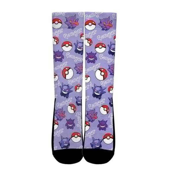 Gengar Socks Pattern Style NTT3107