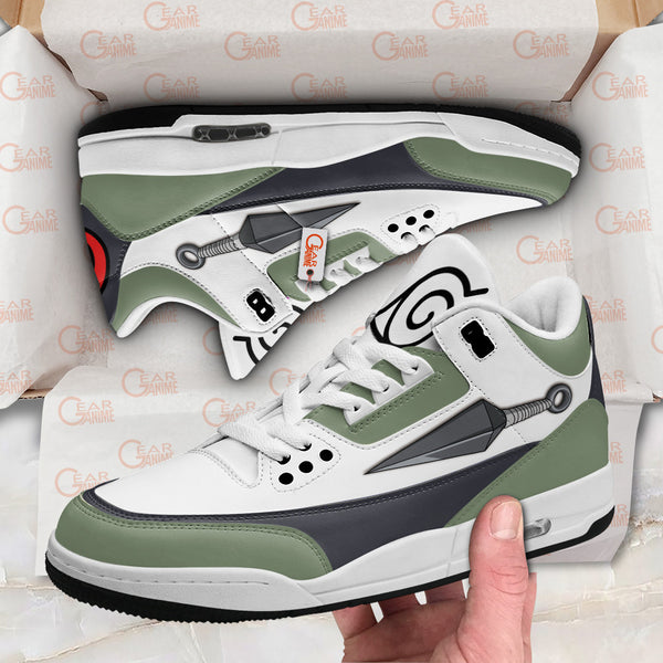 Konoha Shuriken J3 Sneakers Custom Anime