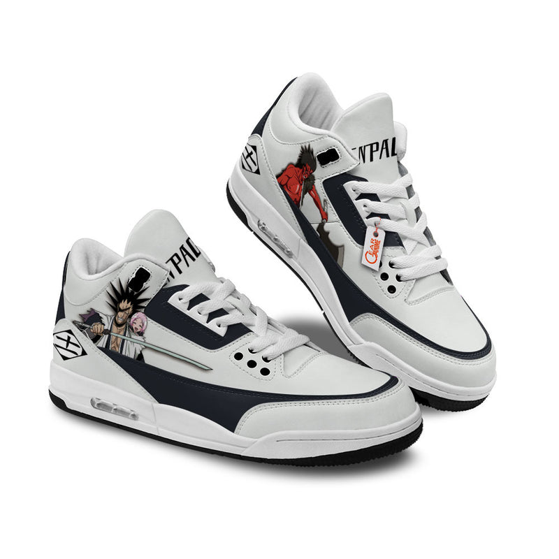 Kenpachi Zaraki J3 Sneakers Custom Anime