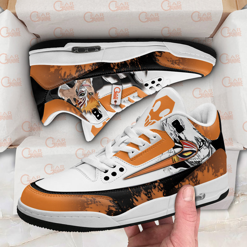 Ichigo Kurosaki J3 Sneakers Custom Anime