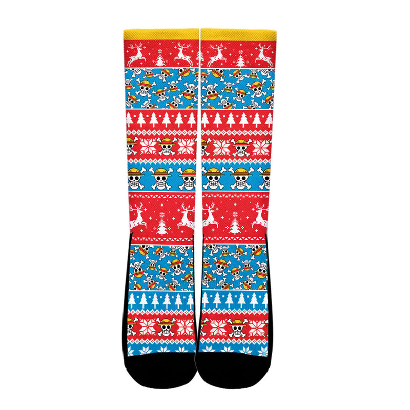 Monkey D. Luffy Christmas Ugly Socks NTT0108