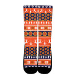 Luffy Dressrosa Arc Christmas Ugly Socks NTT0108