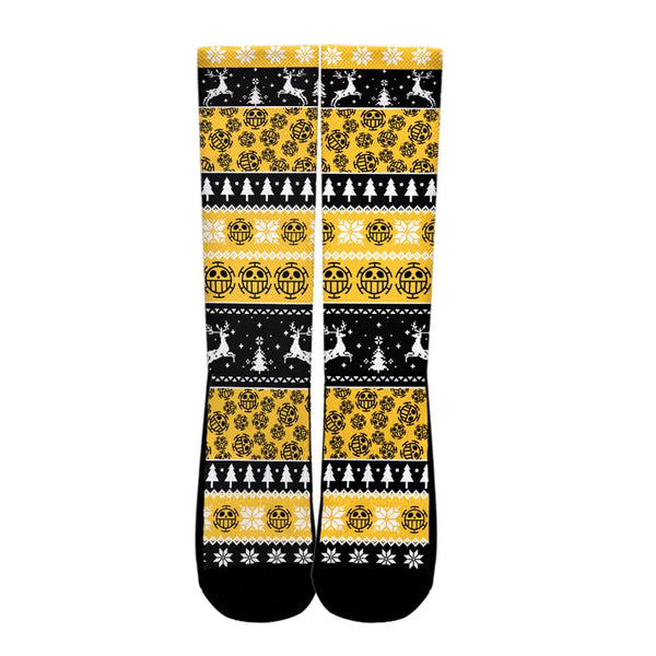 Trafalgar D. Law Christmas Ugly Socks NTT0108