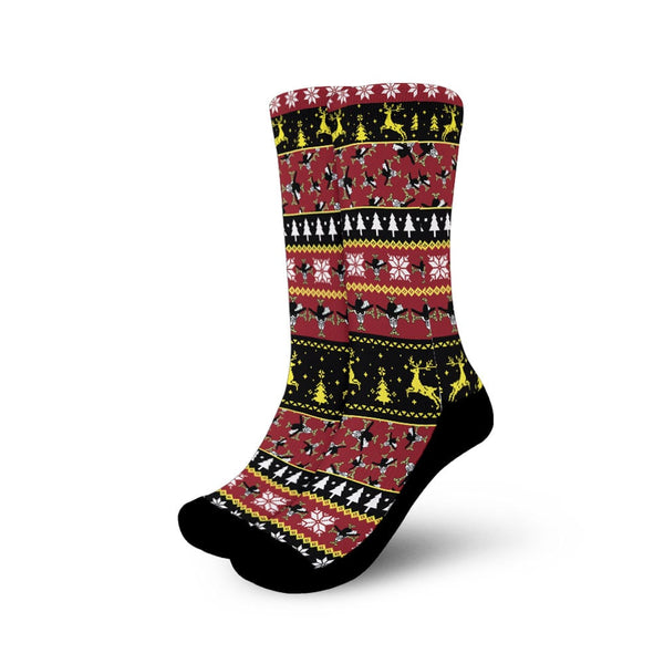 Dracule Mihawk Christmas Ugly Socks NTT0108