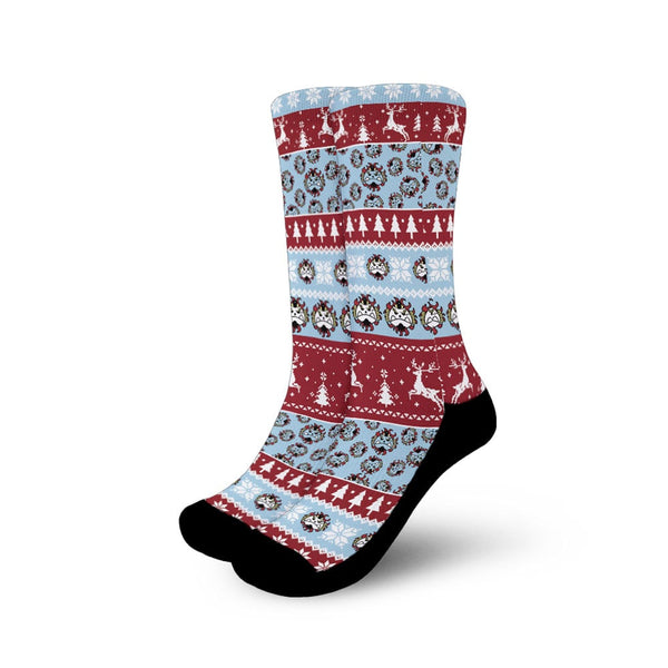 Jinbe Christmas Ugly Socks NTT0108