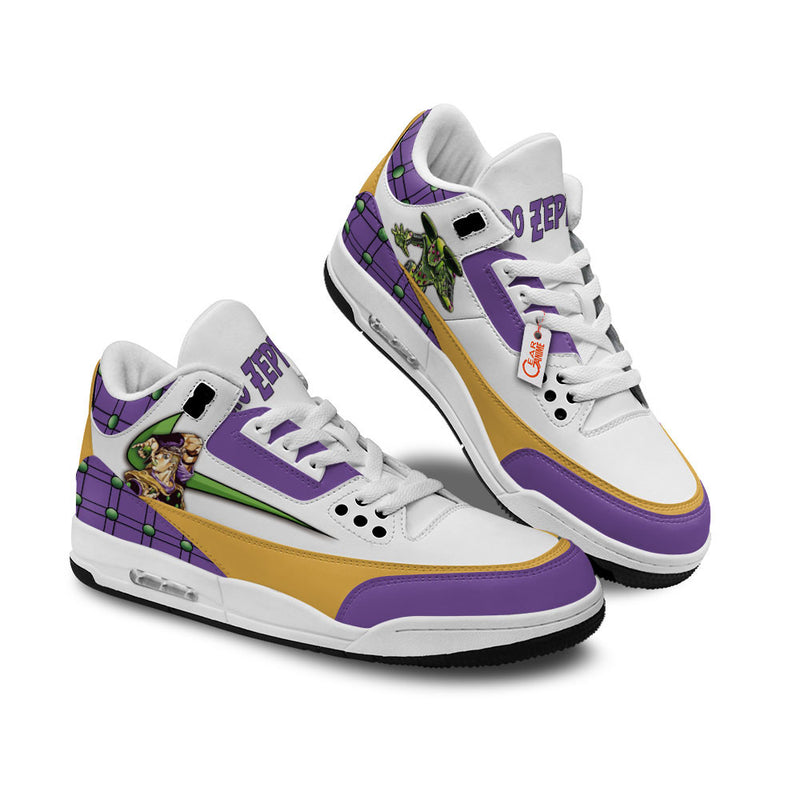 Gyro Zeppeli Sneakers J3 Anime Shoes