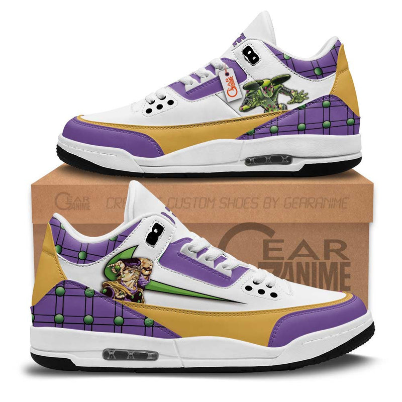 Gyro Zeppeli Sneakers J3 Anime Shoes