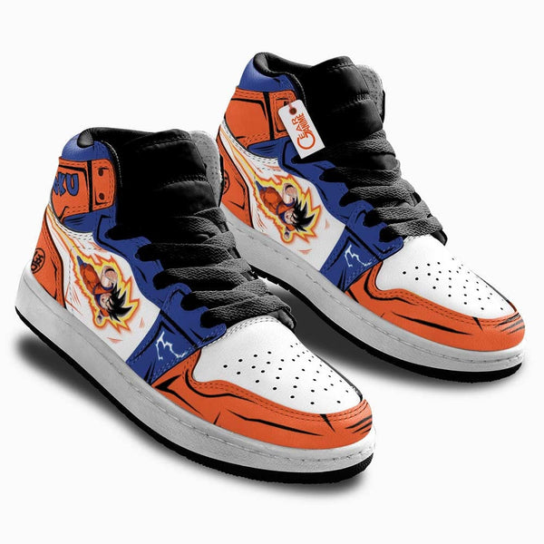 Goku Kids J1 Sneakers Anime Personalized