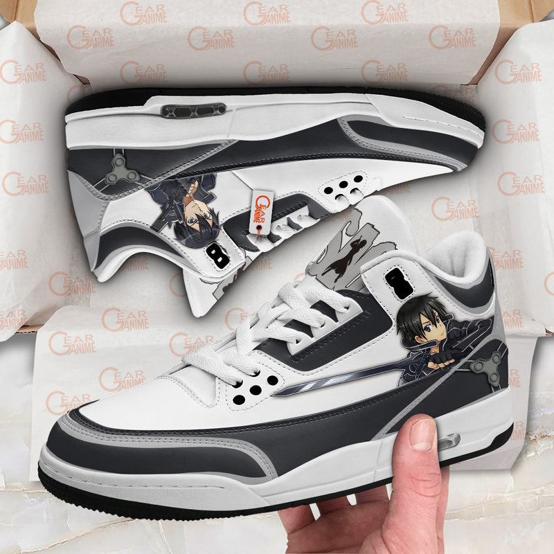 Kirito Sneakers J3 Anime Shoes