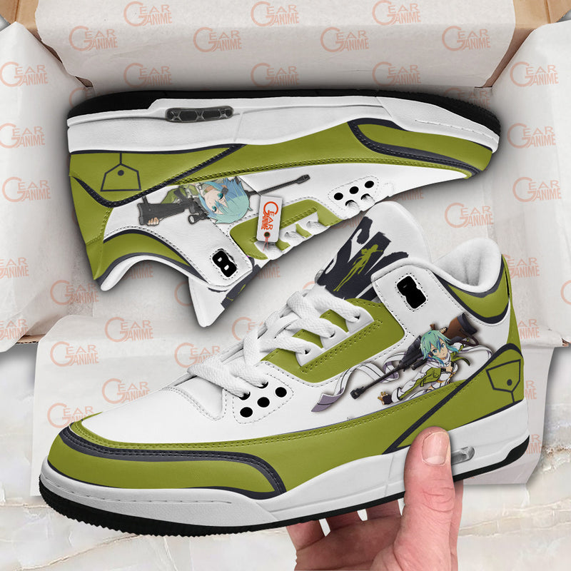 Sinon Sneakers J3 Anime Shoes