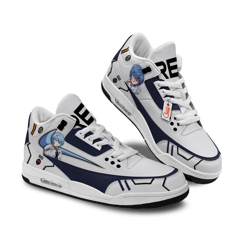 Rei Ayanami Sneakers J3 Anime Shoes