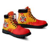 Portgas D. Ace Boots Anime Shoes Symbol Style