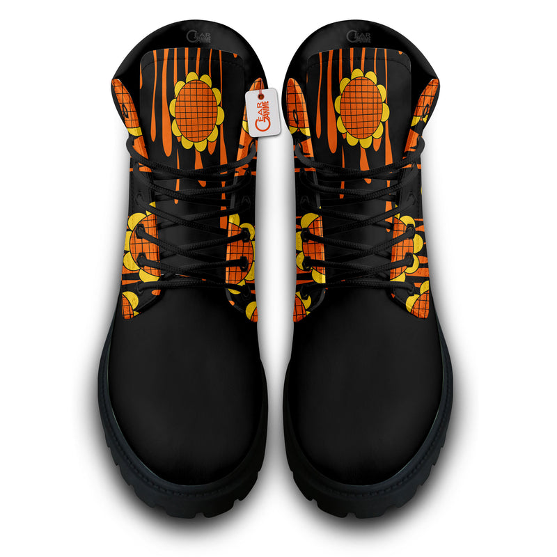 Luffy Dressrosa Arc Boots Anime Shoes Symbol Style