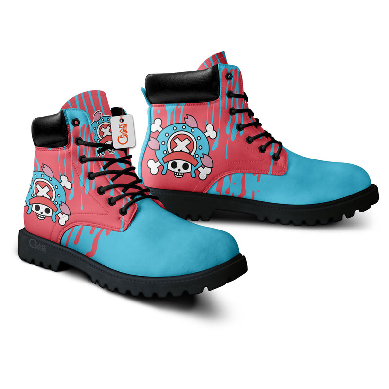 Tony Tony Chopper Boots Anime Shoes Symbol Style