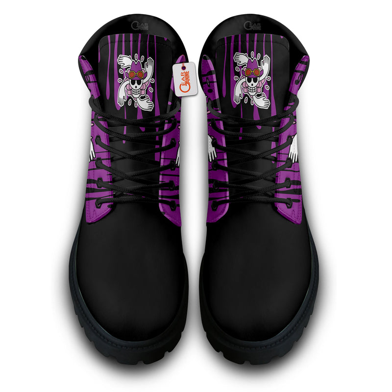 Nico Robin Boots Anime Shoes Symbol Style