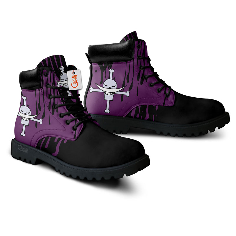 Edward Newgate Boots Anime Shoes Symbol Style